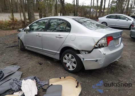 2010 Honda Civic Lx из США, поврежденный, VIN 2HGFA1F5XAH529776